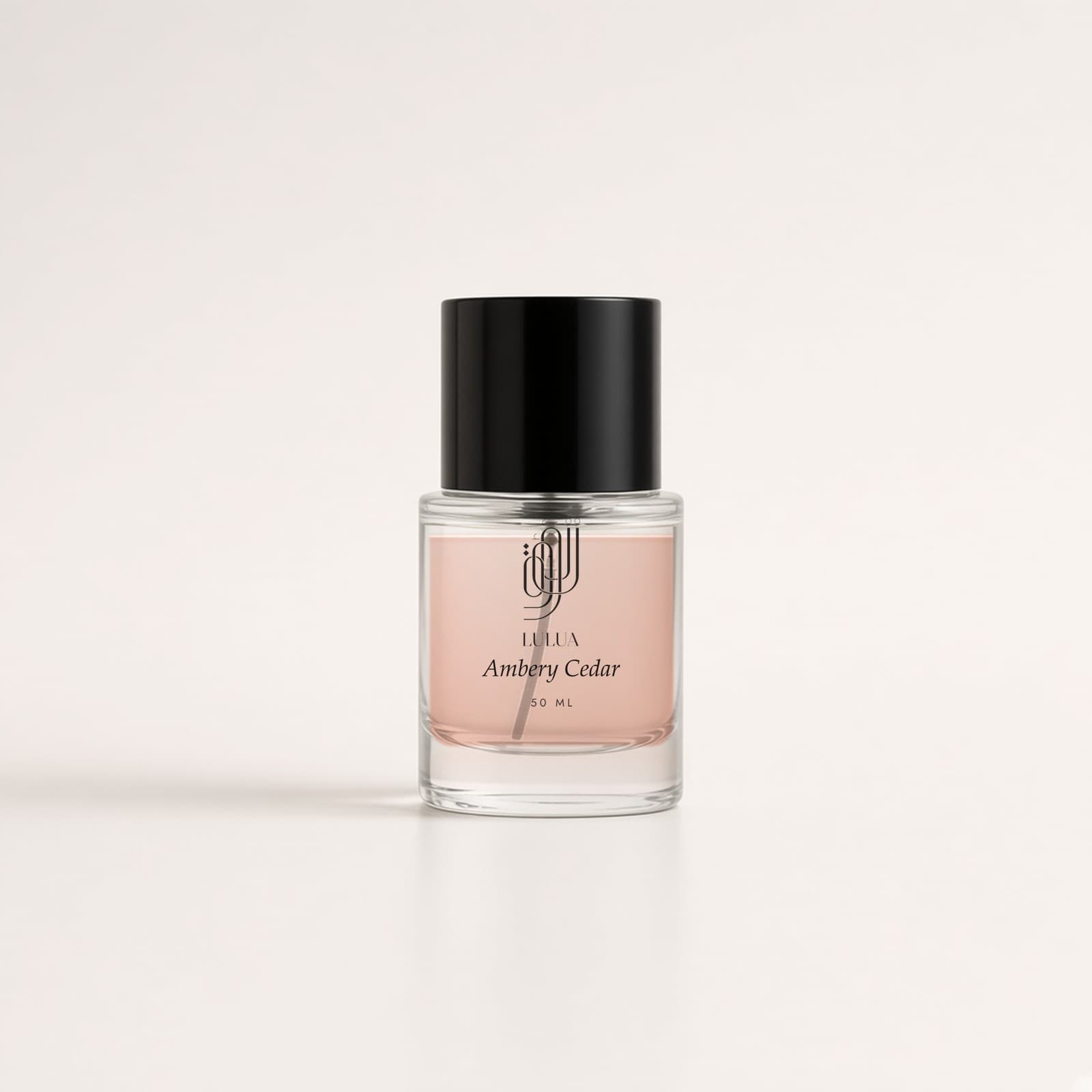 Ambery Cedar 50 ml perfume bottle by Lulua